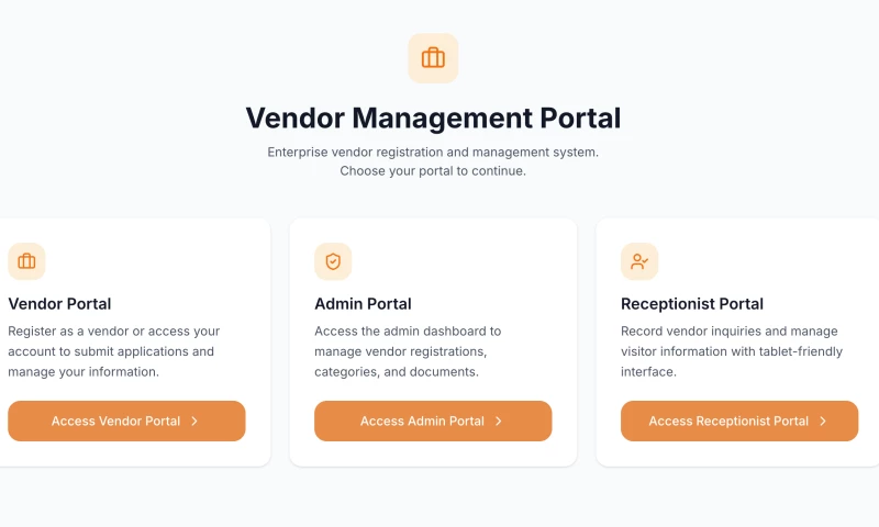 BrillianTech Software - TeamOne Vendor Mangment System