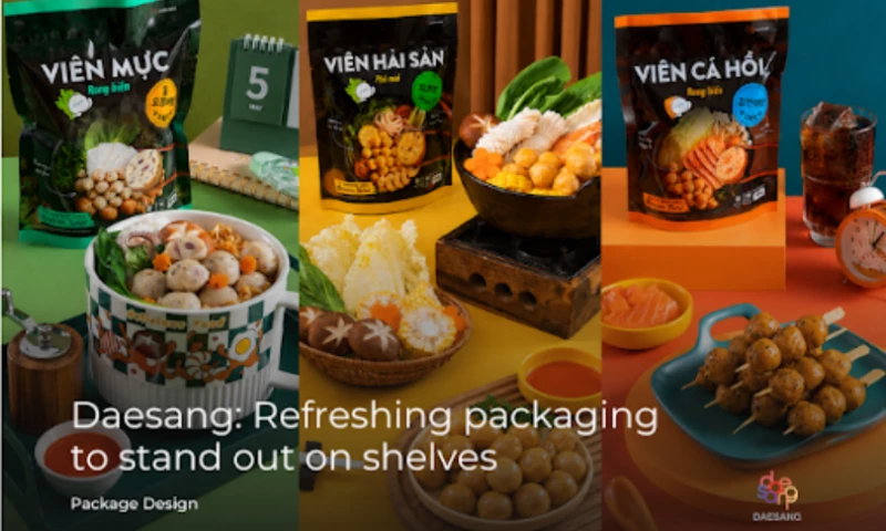 MINTO Vietnam - Modern Packaging System Redesign for Hotpot Product Line