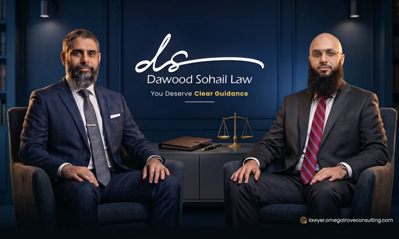 Omega Trove Consulting - Brand Identity + Website for Dawood Sohail Law