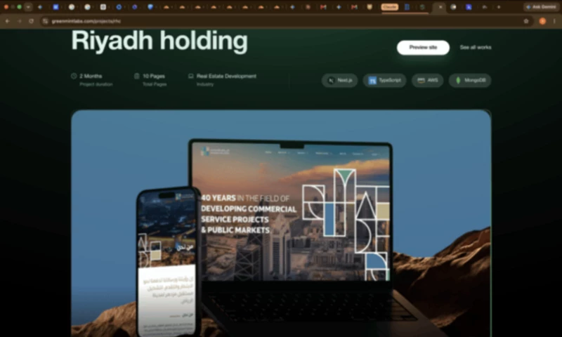 Greenmint Labs - Riyadh holding