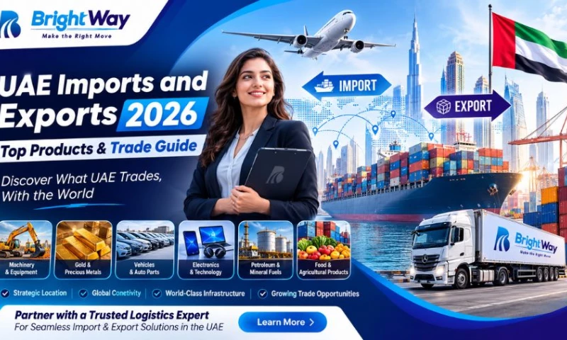 Bright Way Logistic Services UAE - UAE Imports and Exports 2026 Top Products & Trade Guide