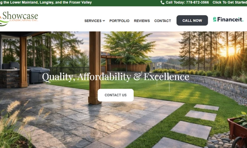 Make My Brand - Showcase Landscaping: Driving Lead Growth Through SEO & PPC