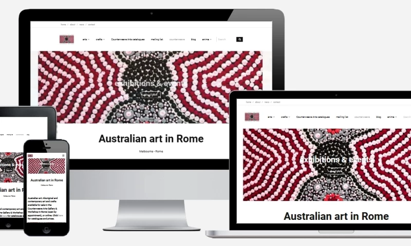 White Rabbit Consultancy - Artists & Creative Industry Website Design