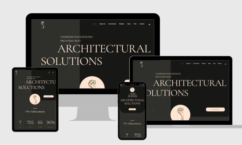 StandardTouch - Tasmeem Engineering Architecture Website