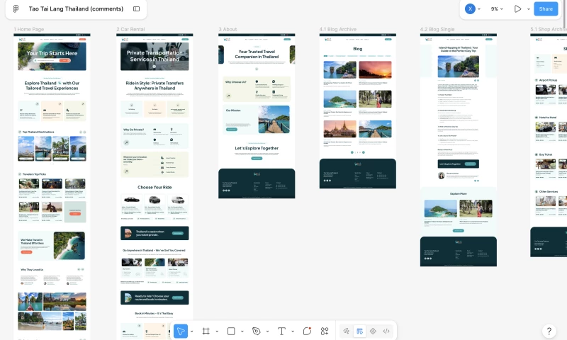 Inspira Digital Agency Co. ltd - Web Redesign