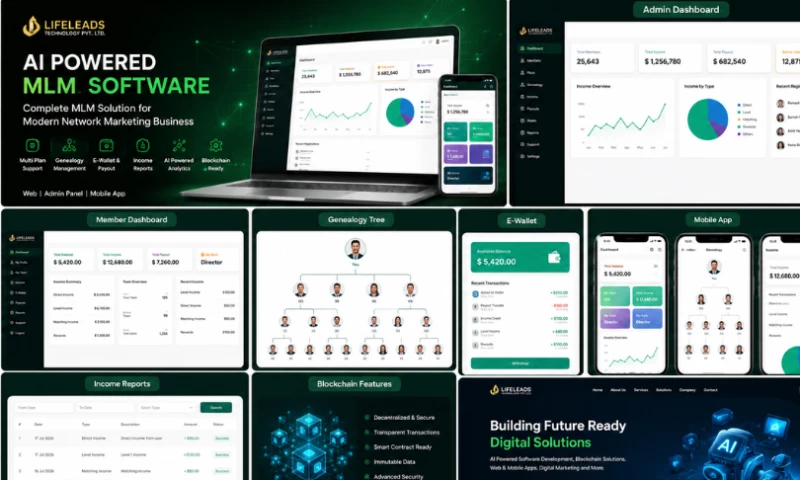 LifeLeads Technology Pvt. Ltd. - Software Development Platform