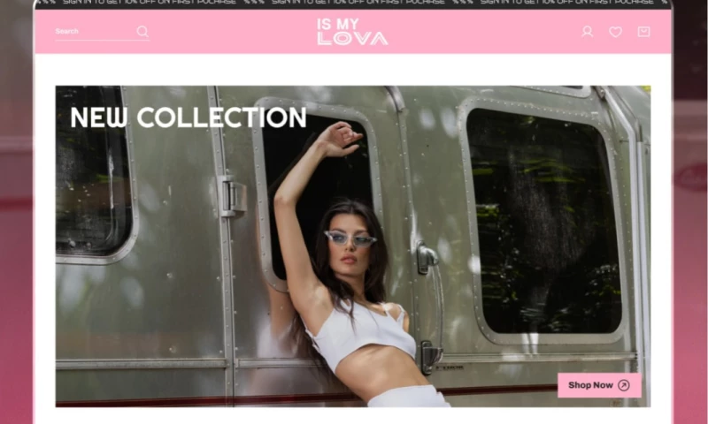 SPLIT Development - ISMYLOVA: Luxury Boutique Shopify Store Built for Scale