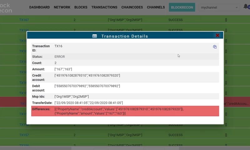 Blocksism - BlockRecon