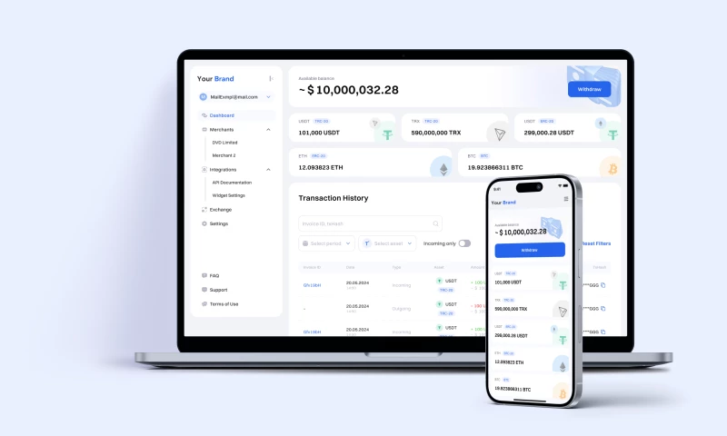 ilink - White-Label Crypto Processing