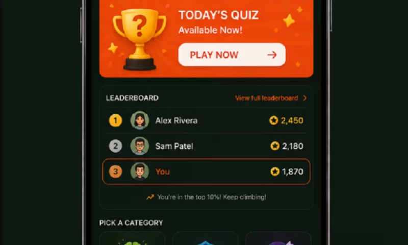 Raftlabs - GE Employee Trivia Engagement App