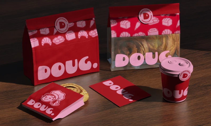 tenvr studio - DOUG BRAND IDENTITY