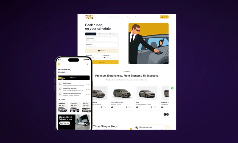 Credminds - Citylink: Ride-Hailing Platform with AI Dispatch and WhatsApp Booking