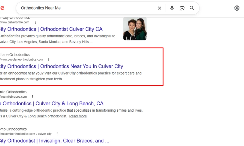 MediaNV - Dental Marketing Agency - Coco Lane Orthodontics