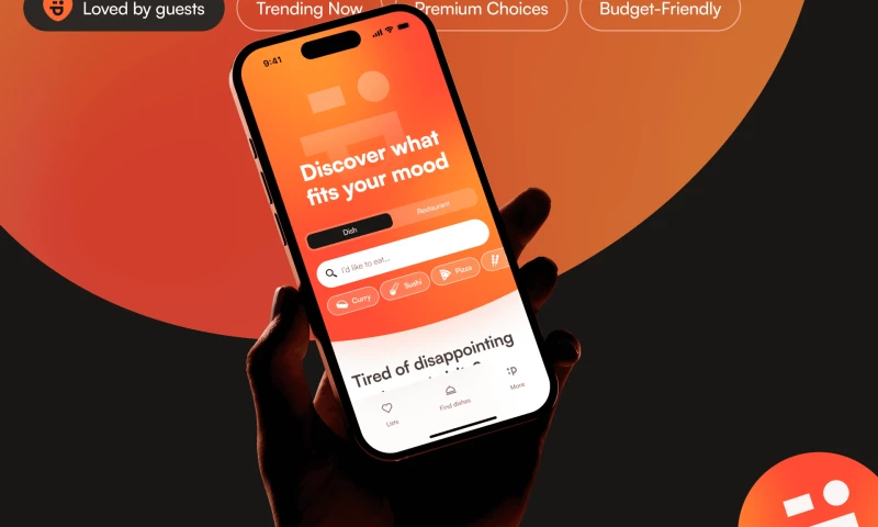 League Design Agency - UI UX Design of the Food Discovery Platform Focused on Dishes & Community