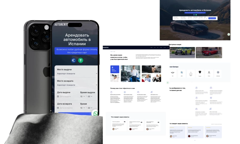 ErgoSolutions - Development of a 24/7 car rental website