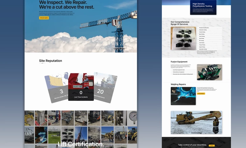 Mint Websites - Tamtech Inspections