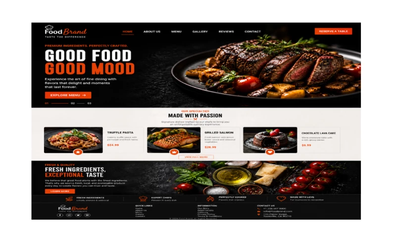 DribbleTech - Web Design