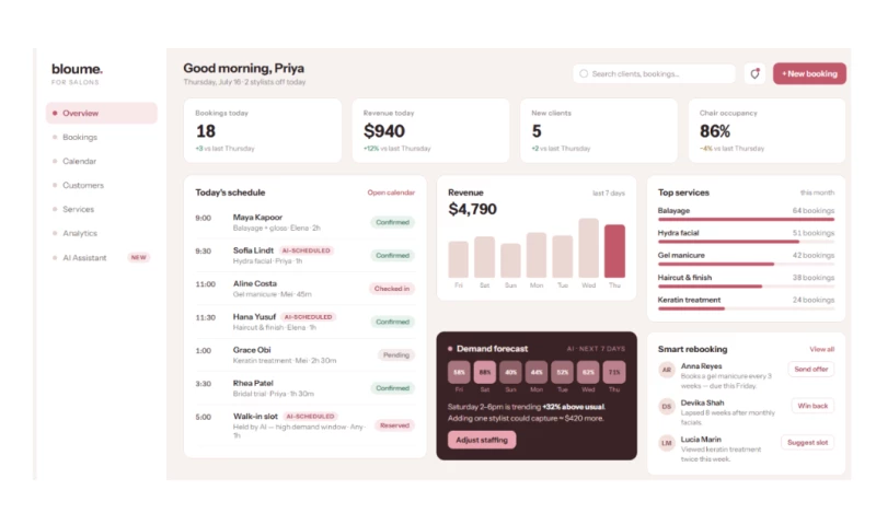 AuraTek - AI-Powered Marketplace for Salon & Parlour Management