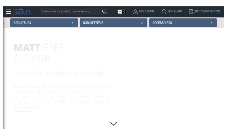 Edikka - Frédéric Matt Custom eCommerce Platform & Product Configurator