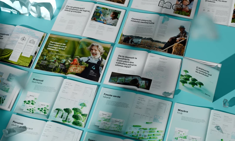 Firestarter AD - Branding for Frozen Vegetables products