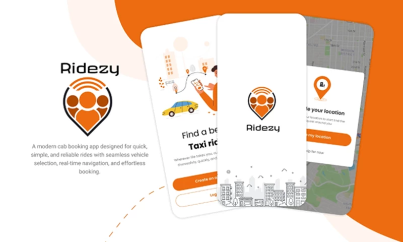 Softsource Technolabs - Ridezy - Cab booking app