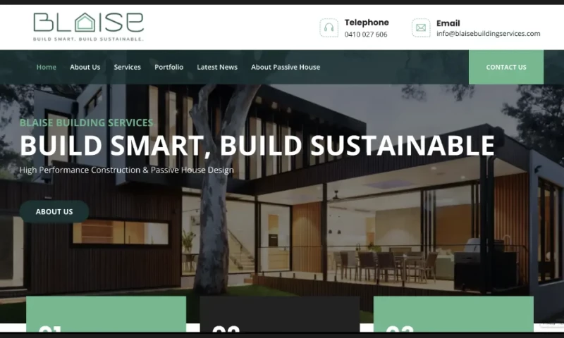 Creative Baguette - Website for Tradies and Builders