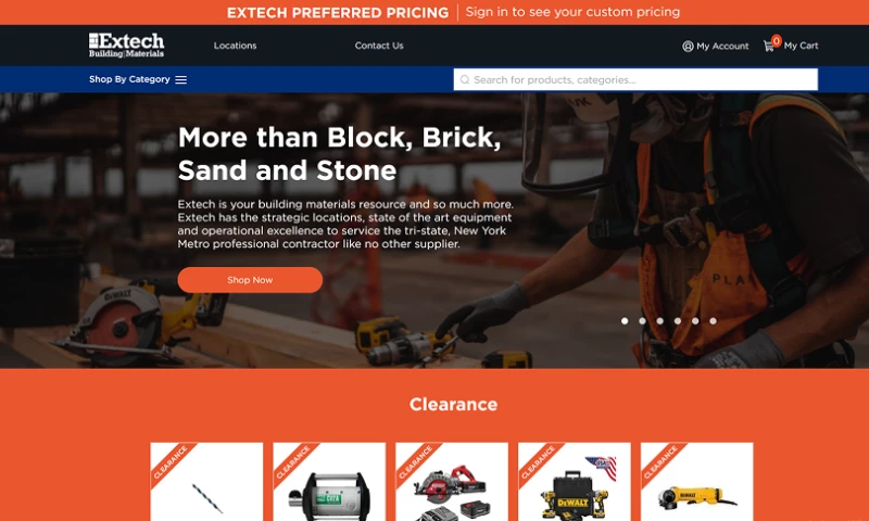 Softsource Technolabs - Extech Building Material