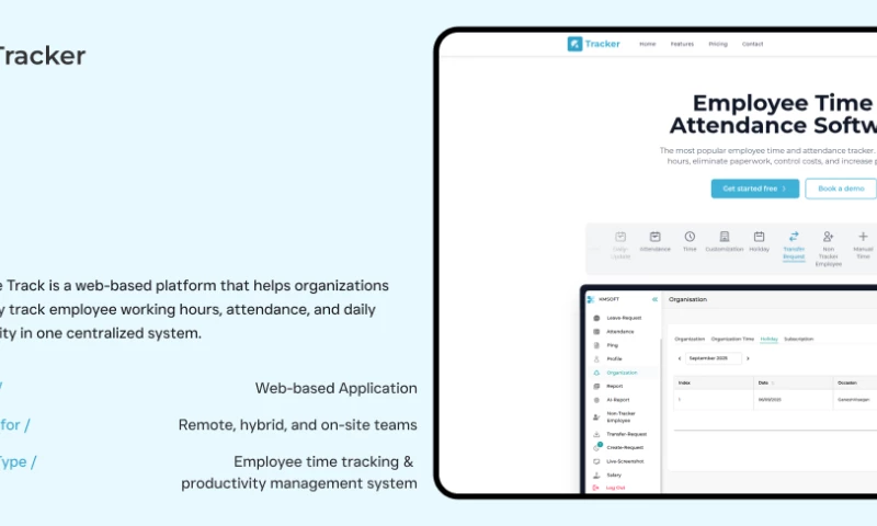 KM Soft - Daily Time Track - Smart HRMS & Workforce Productivity Platform