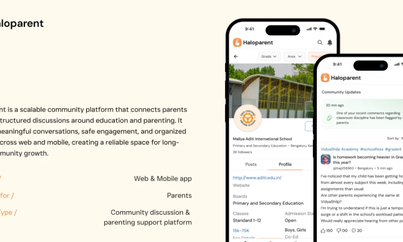 KM Soft - Halo Parent - Community Platform for Parents & School Engagement