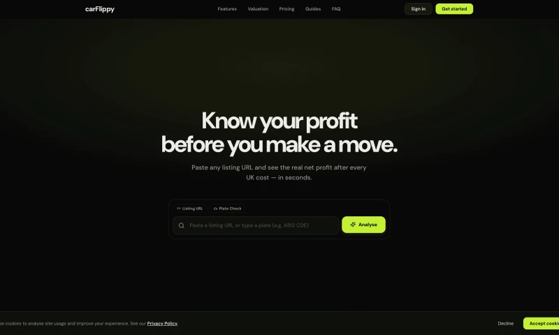 Sandbanks Digital - carFlippy SaaS Web App