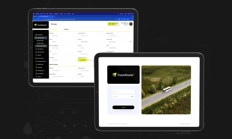 DesignDemonz - Track Route Pro - Real-Time GPS Vehicle Tracking Platform
