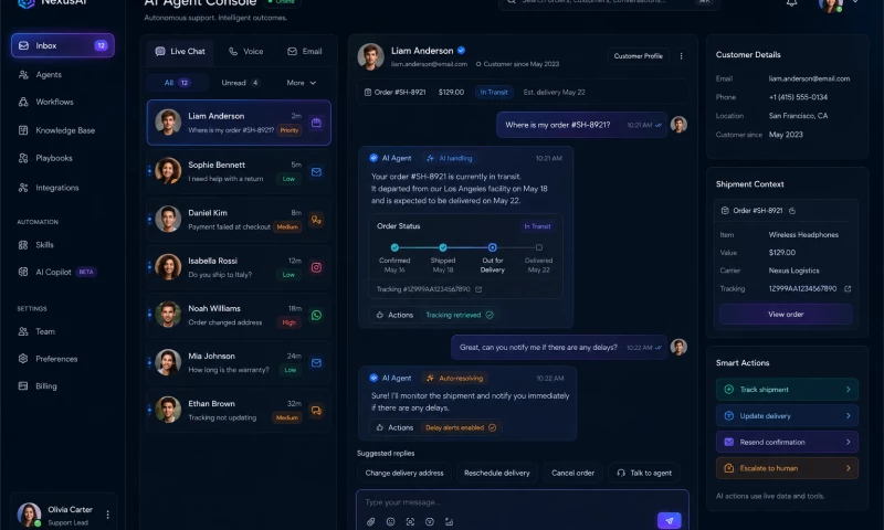 DesignShare - NexusAI Agentic Support Platform