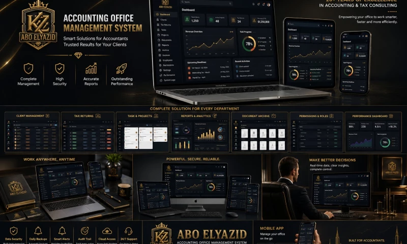 Zyntra Digital Solutions - Abou El Yazid Accounting & Tax Office Management System