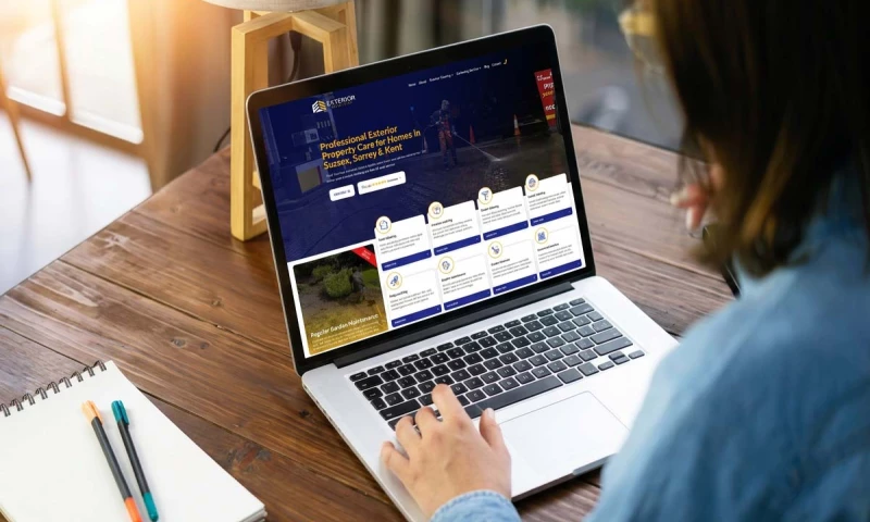 DCP Web Designers - Exterior Cleaning Web Design