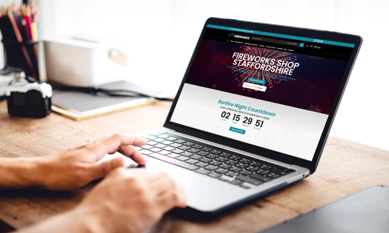 DCP Web Designers - Fireworks WooCommerce Web Design