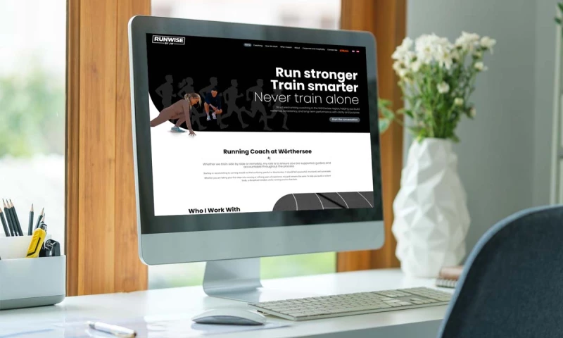 DCP Web Designers - Running Coach Web Design
