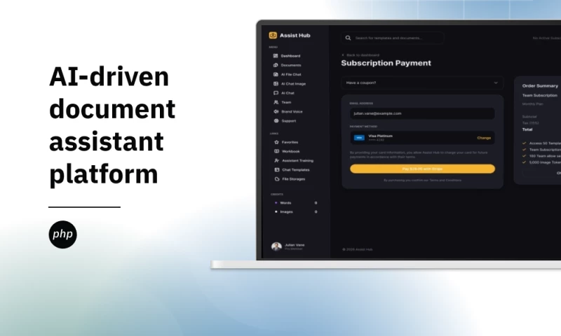 Onix-Systems - AI-driven document assistant platform
