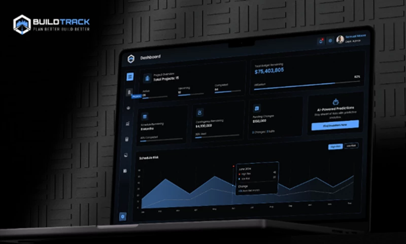 Softsource Technolabs - BuildTrack Construction Project Management Dashboard