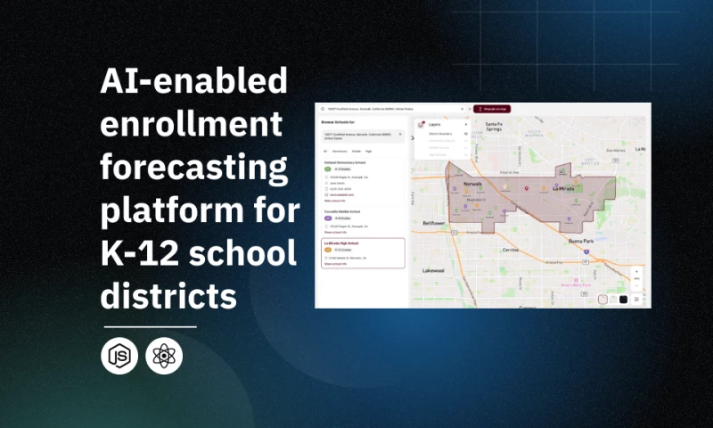 Onix-Systems - AI-enabled enrollment forecasting platform for K-12 school districts