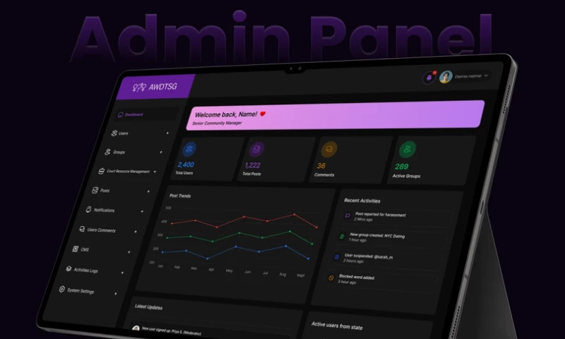 Softsource Technolabs - Are we dating the same guy - Admin panel