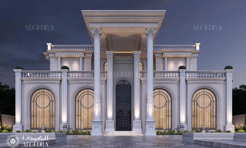 Algedra Design - Al Gurm Neoclassical Mansion, Abu Dhabi