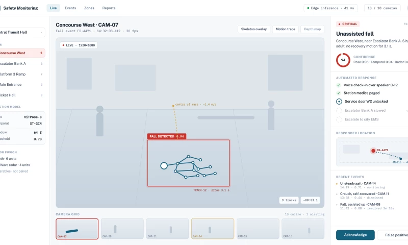 Agiliway - AI-Powered Fall Detection in a Continuous-Care Facility