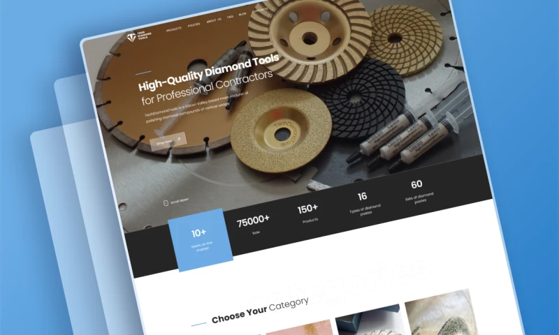 F5 Studio - Custom WooCommerce Store for a Tool Manufacturer
