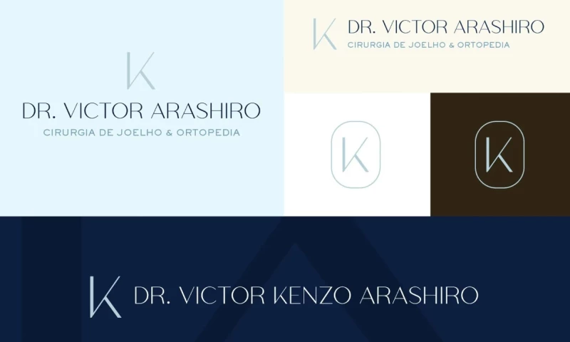 Future Marketing para Saúde - Brand Identity for Dr. Victor Kenzo Arashiro