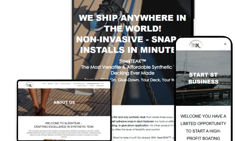 WEAMSE BUSINESS SOLUTIONS - DECKadence Marine Flooring - Product Education Website