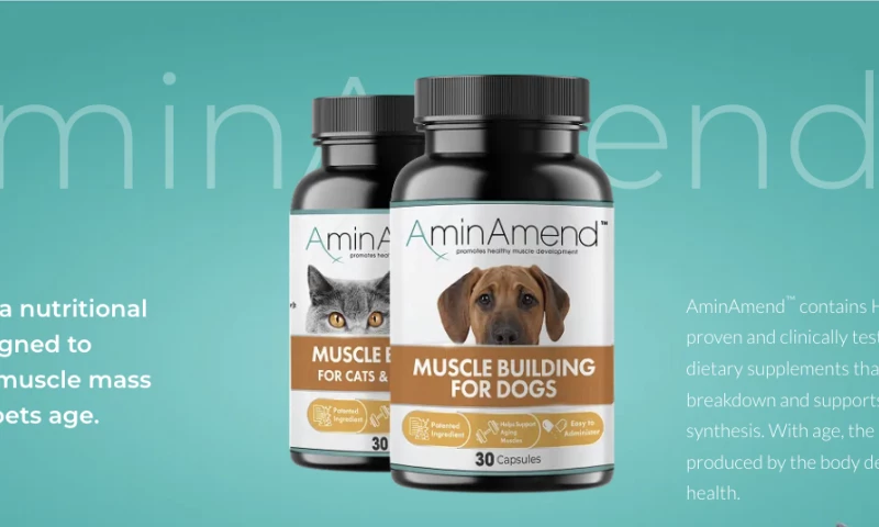WEAMSE BUSINESS SOLUTIONS - AminAmend - Pet Supplement Ecommerce Website
