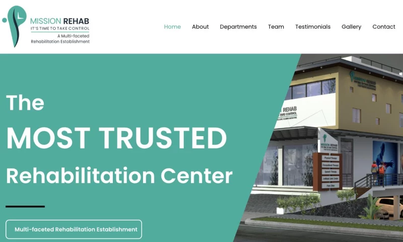WEAMSE BUSINESS SOLUTIONS - Mission Rehab - Rehabilitation Center Website