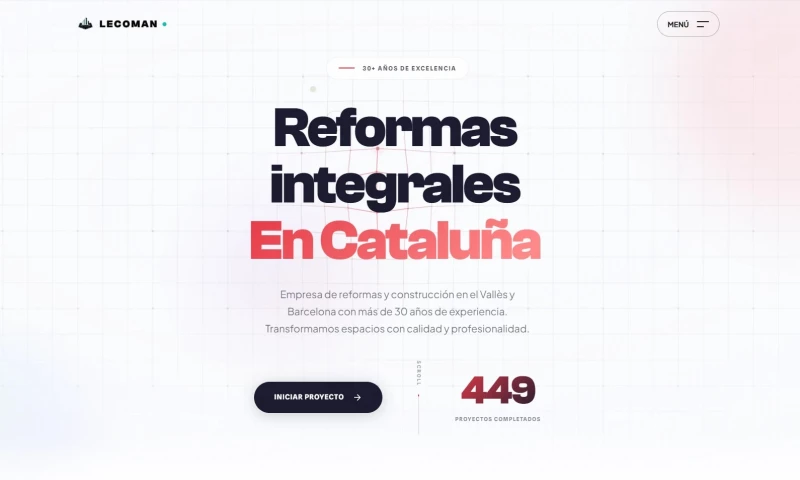 Ads&Nexus - Lecoman Vallès — Web premium · animaciones · 3D