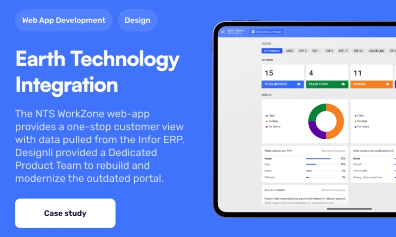 Designli - Earth Technology Integration