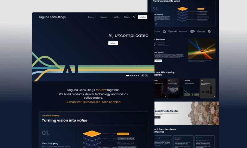 Gleam Studio - Repositioning for Enterprise Credibility